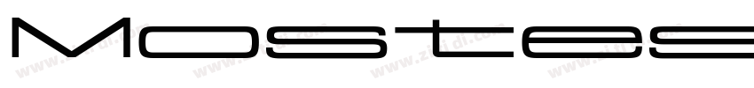 Mostest 1100字体转换